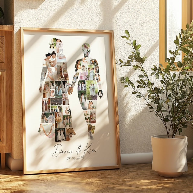 Huwelijk 2 vrouwen kostuum