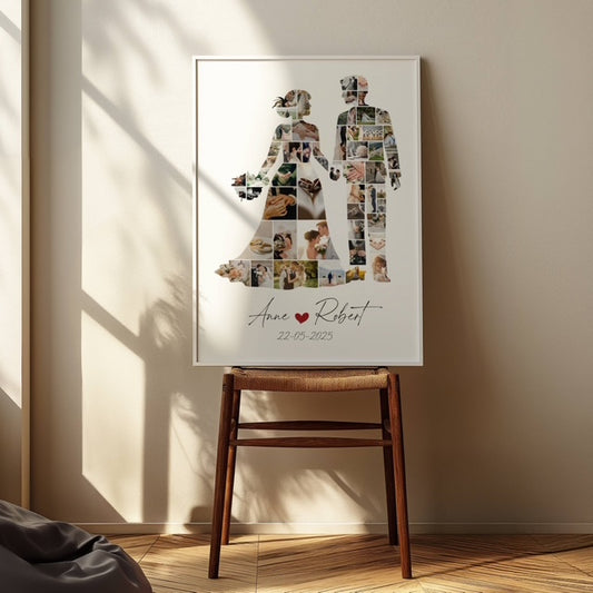 Huwelijk vrouw links